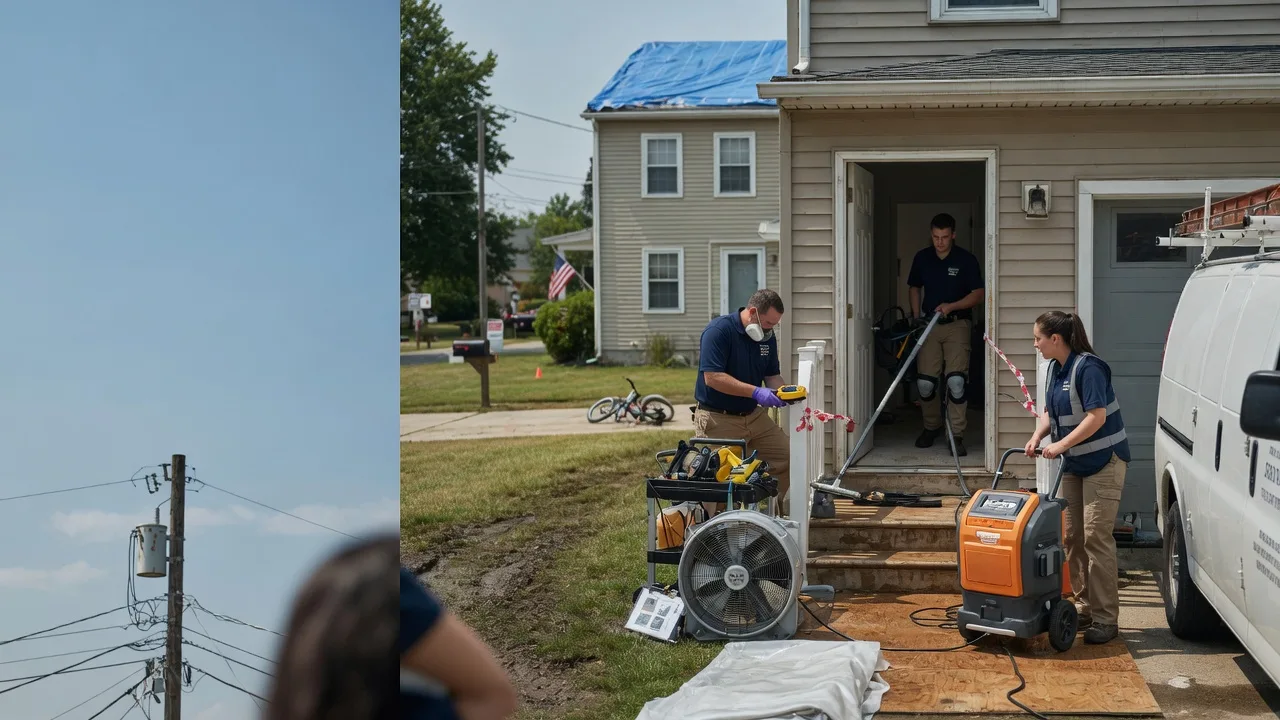 Water Damage Repair in Nineveh, PA near me